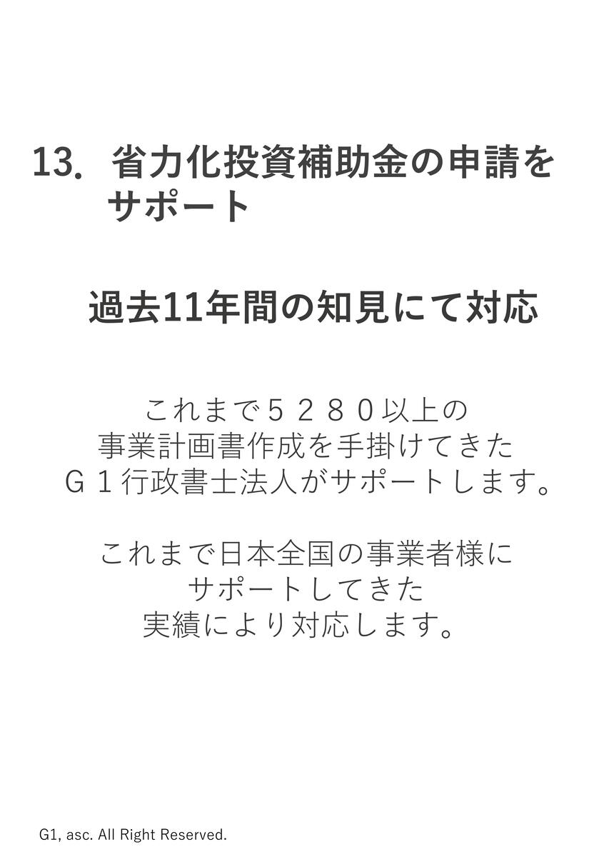 省力化投資補助金の申請をサポート